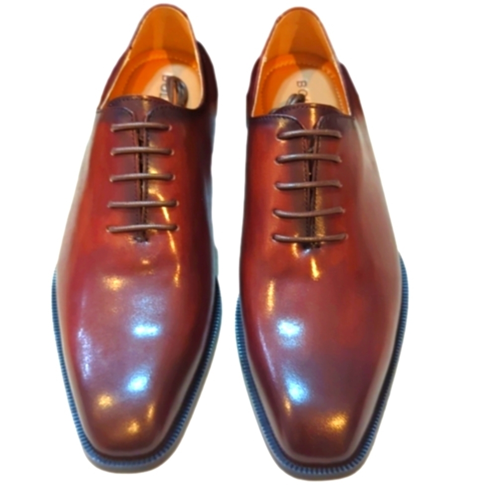 Mens Shoes Size 11 Brown Leather Whole Cut  Bolvaint Tarragona Mens Oxford - Picture 6 of 13